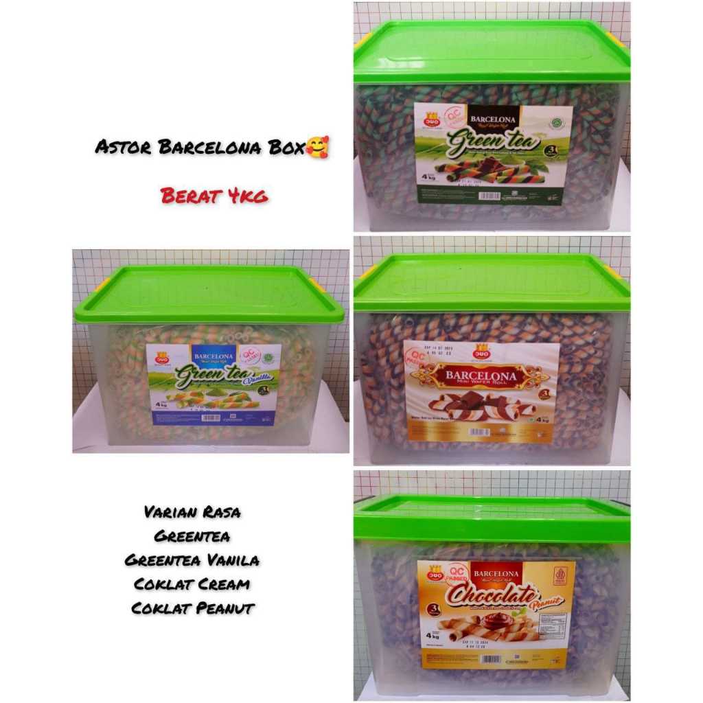 astor barcelona 4kg kemasan kontainer 4kg astor box 4kg