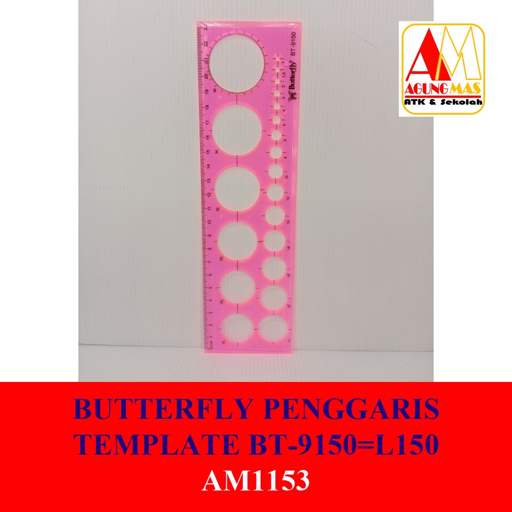 

BUTTERFLY PENGGARIS TEMPLATE BT-9150=L150