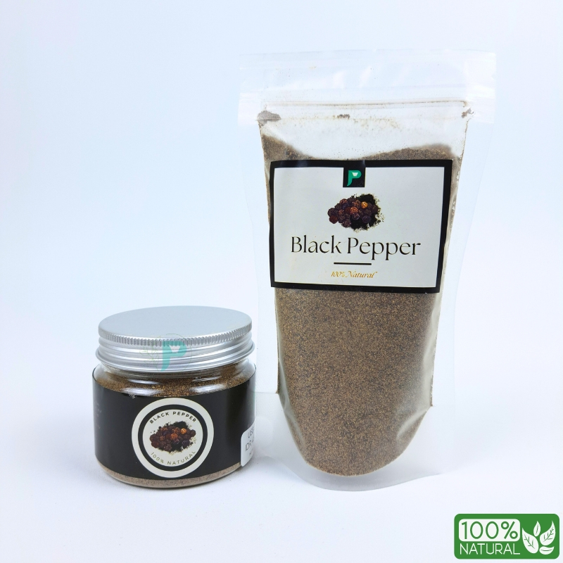 

Merica Hitam Bubuk 100% Murni / Lada Hitam Bubuk / Black Pepper Powder