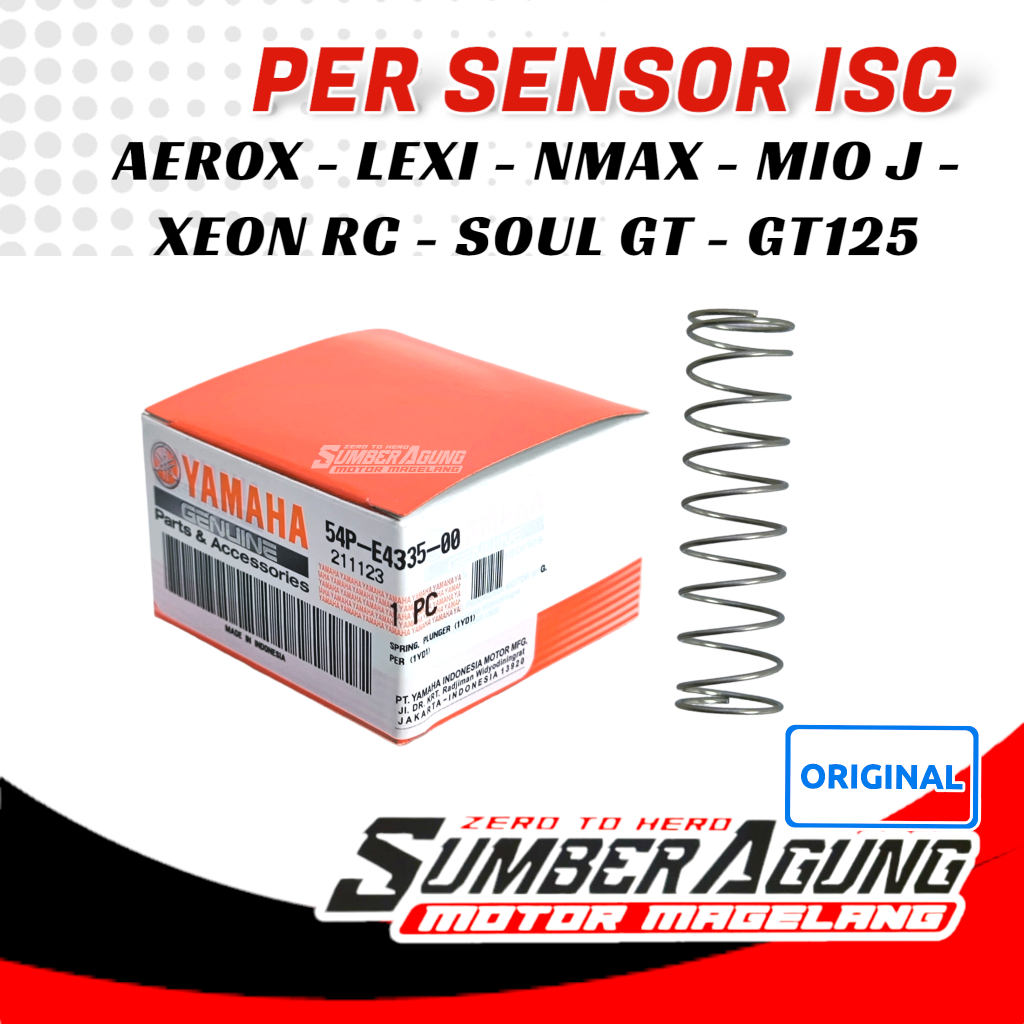 PER SENSOR ISC PLUNGER THROTTLE BODY LEXI AEROX 125/155 NMAX Xeon RC ORIGINAL YGP 54P-E4335-00