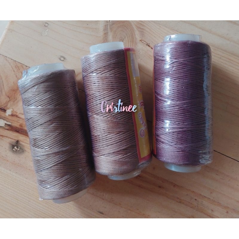 Benang Jahit Kulit/Nylon Wax 1mm 250m