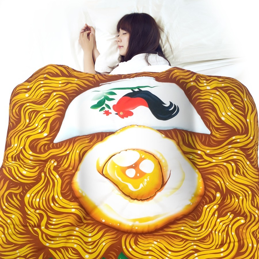 Selimut Dewasa IGOR mie goreng instan telur mi telor telur ceplok