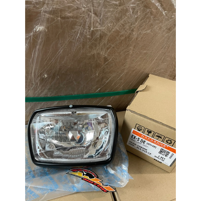 reflektor lampu depan honda Ex5 malaysia mika bening transparan