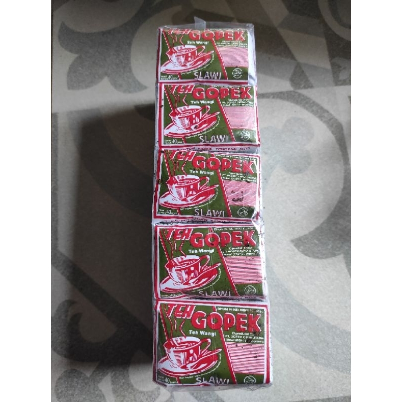 

Teh Gopek 40gr - 40gr x 10 -
