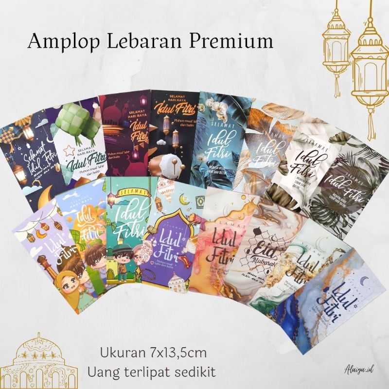 

Amplop Lebaran Aesthetic | ukuran sedang | uang dilipat sedikit