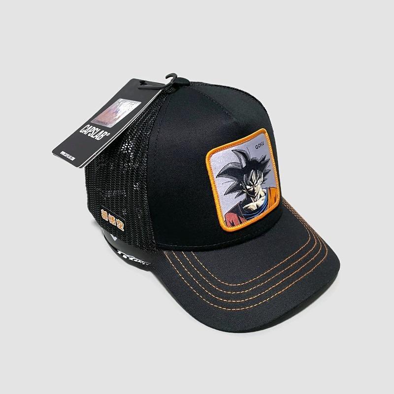 TOPI CAPSLAB TRUCKER TONAL GOKU BLACK
