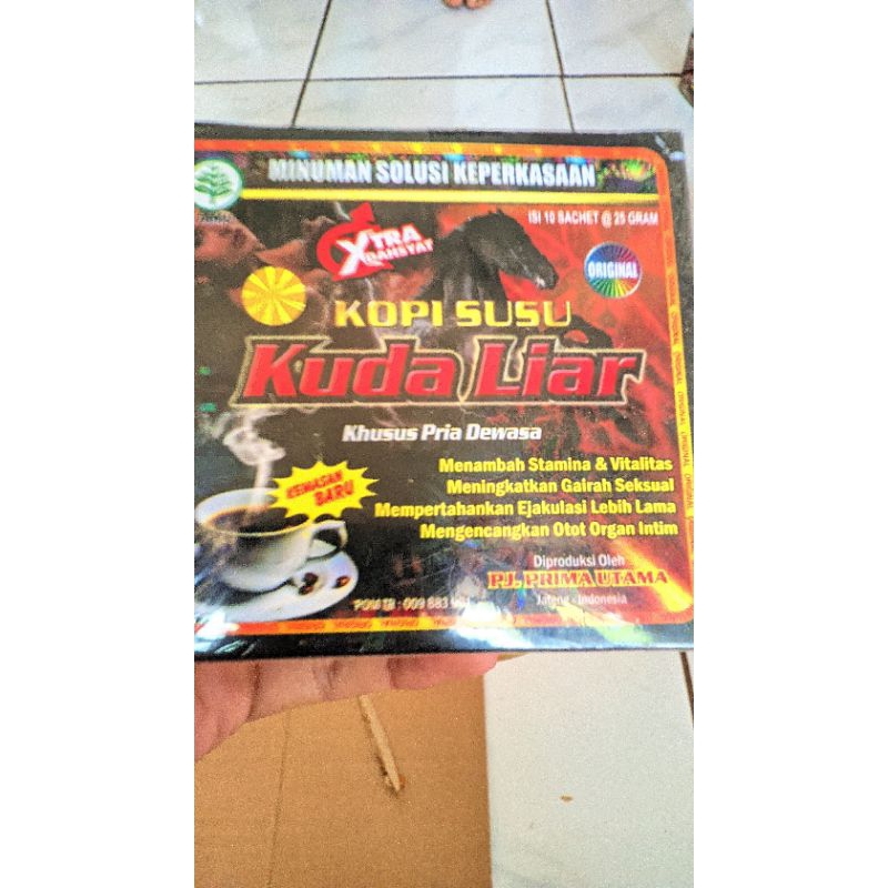KOPI SUSU KUDA LIAR ORIGINAL