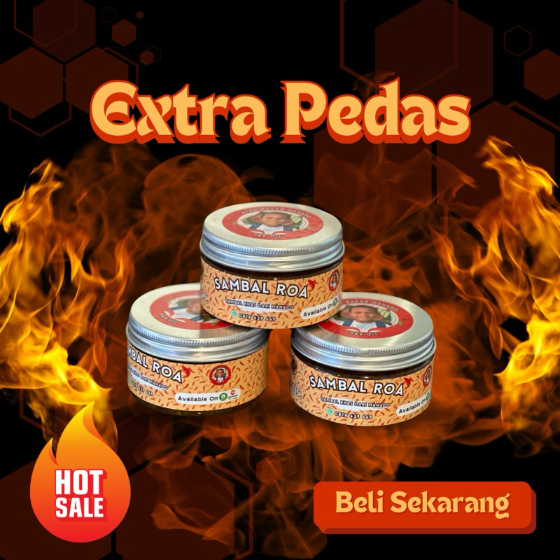 

Sambal Pak Dil - Sambal Roa (EXTRA PEDAS) - 125 gr