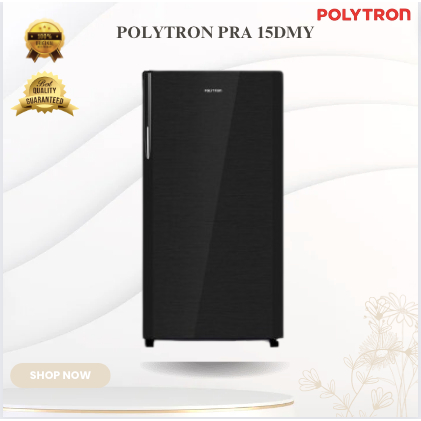 POLYTRON Kulkas 1 Pintu Belleza 160 liter PRA 15DMY/PRA-15DMY/PRA 15DMY/KULKAS 1 PINTU POLYTRON ORI