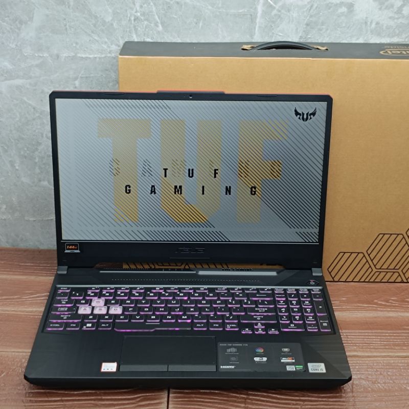 Asus TUF GAMING F15 FX506LHB Intel Core i5-10300H RAM 8GB SSD 512GB GTX 1650 GEN10