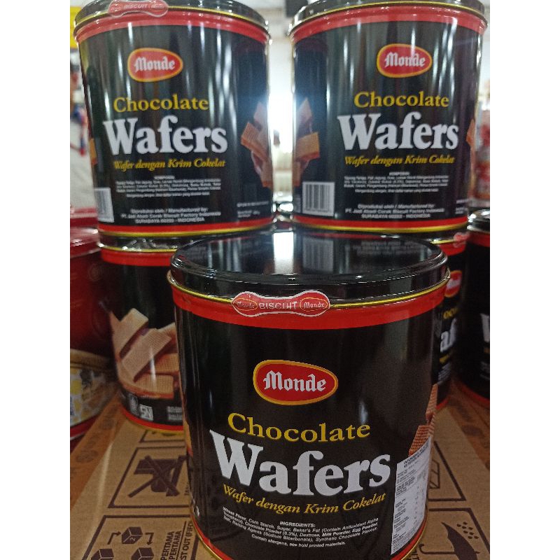 

Monde Chocolate Wafers Kaleng 600gr