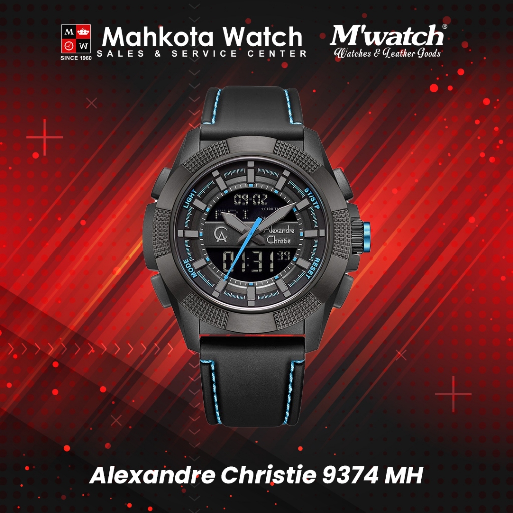 JAM TANGAN PRIA ALEXANDRE CHRISTIE 9374MHRIPBABU ORIGINAL