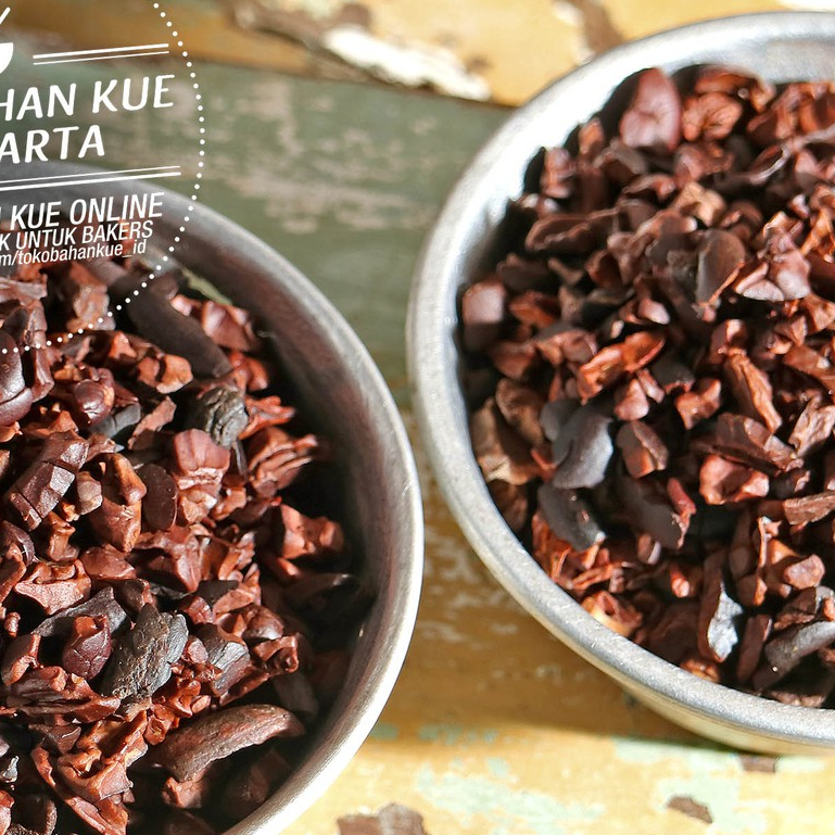 

Pure Cocoa - Raw Cacao Nibs Biji Kakao Cokelat Murni Coklat 1kg Coklat Mentah Cocoa