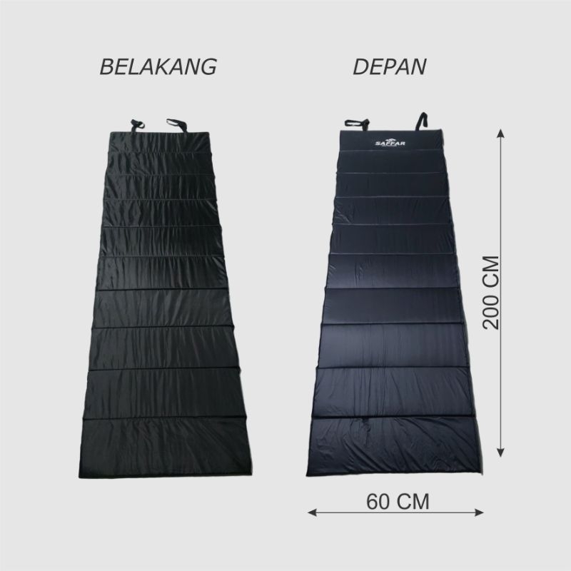 Matras lipat foam ultralht saffar outdoor - matras alas tidur - matras kemg - folding mat - matras