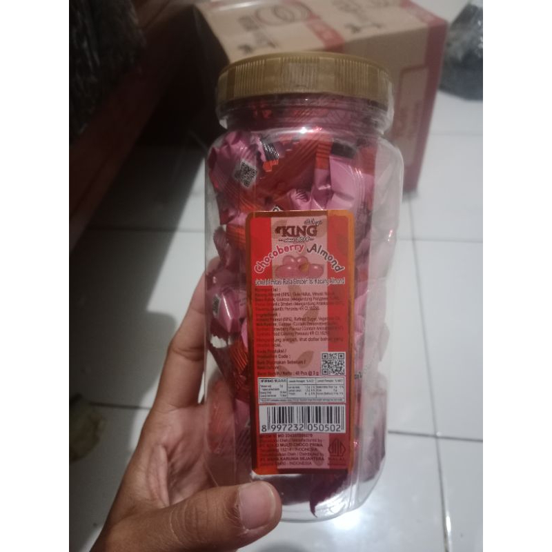 

chocobery almond d'king coklat viral musdalifah