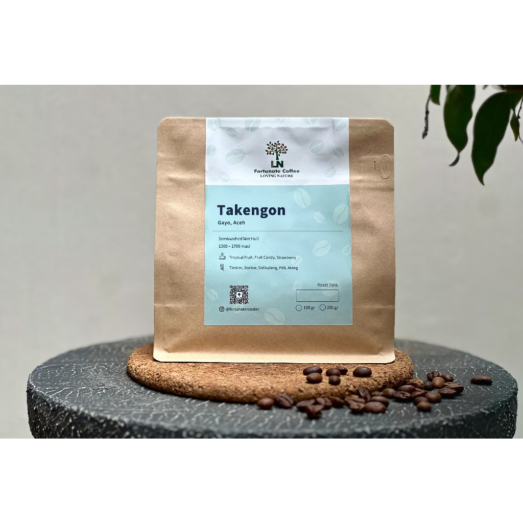 

Aceh Gayo Takengon Semi Wash Biji Kopi Arabika 200 gram