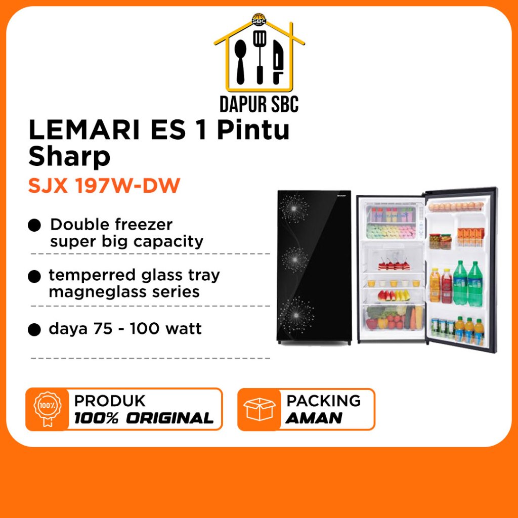 Kulkas SHARP SJX-197WDW