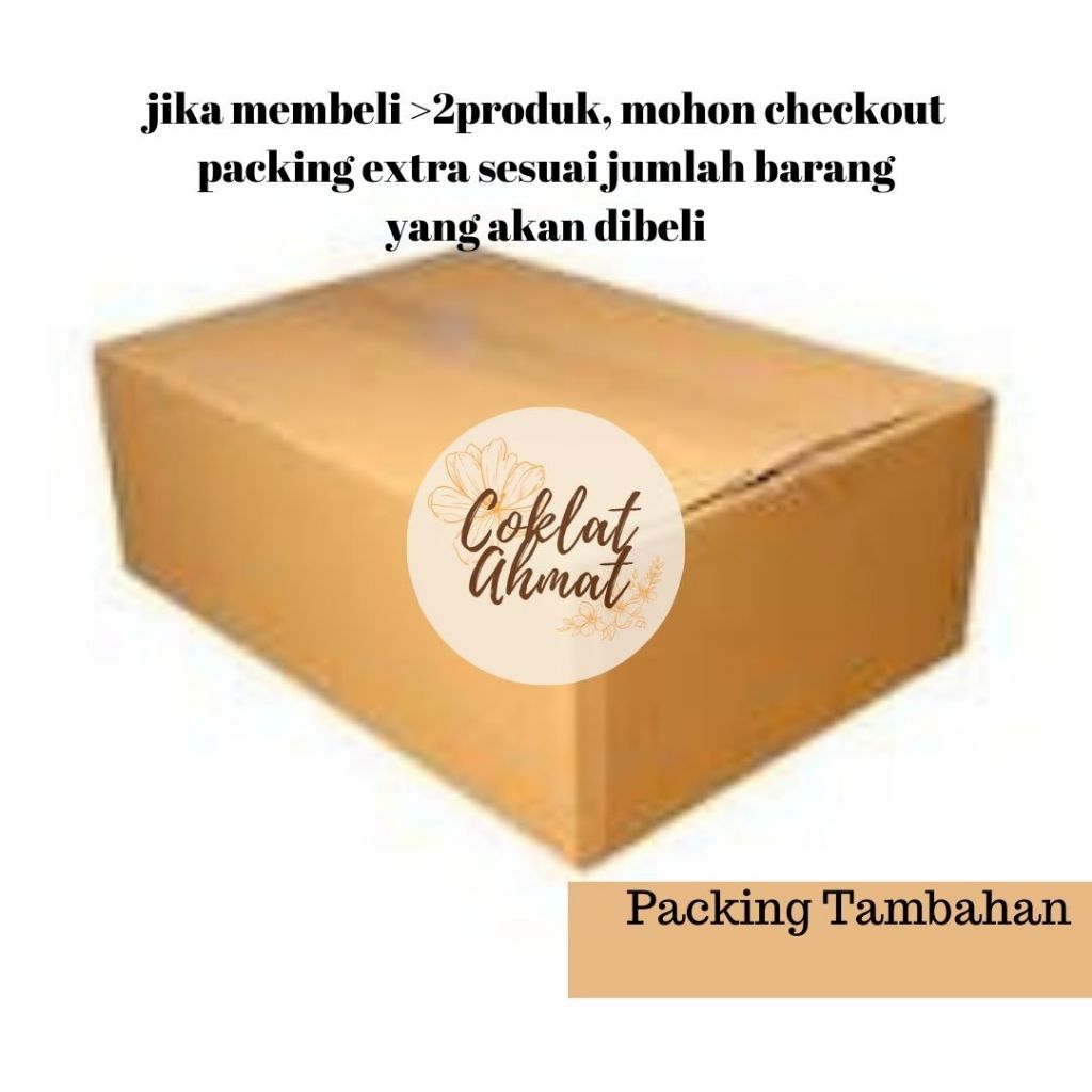 

Packing extra (wajib checkout sesuai jumlah barang)