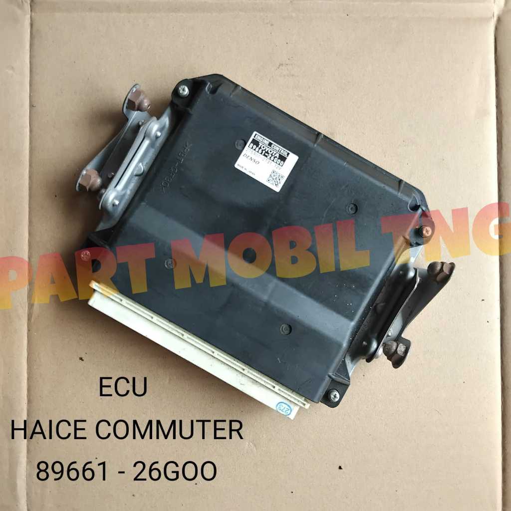 ECU ECM Komputer Computer Toyota Hiace Commuter 89661-26G00 Copotan