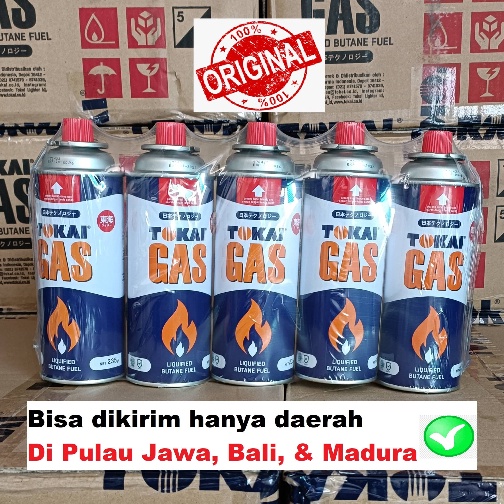 Paling Laku Tokai Tabung Gas Portable Kondisi Baru Bukan Isi Ulang atau Bukan Refill Original 1 New 