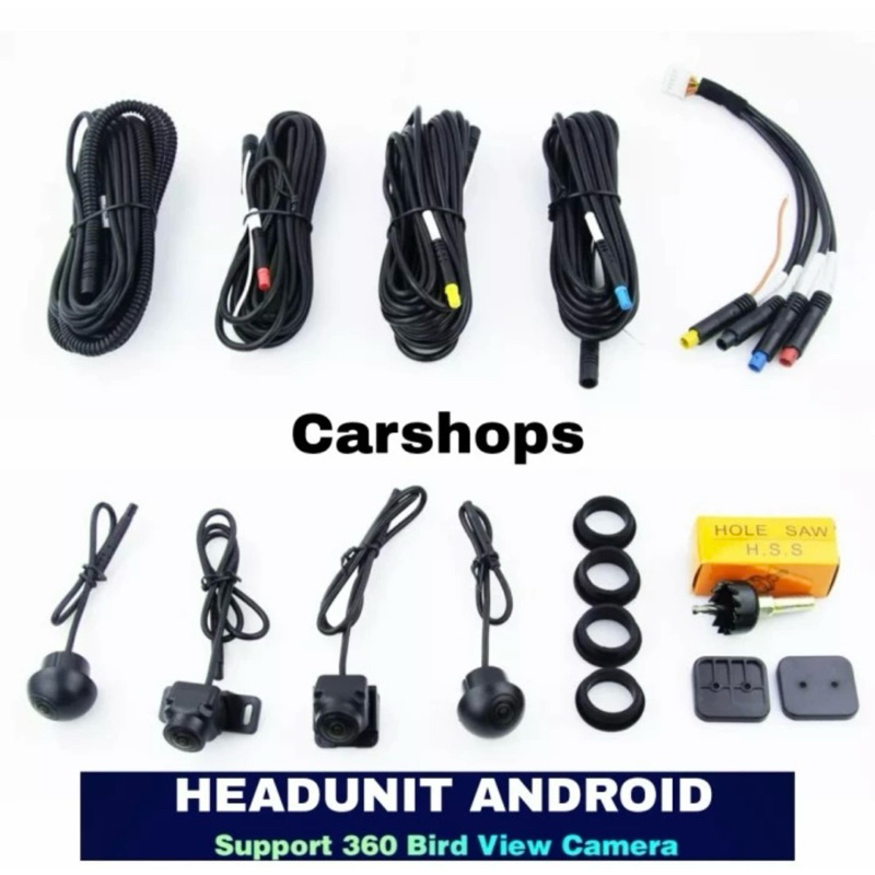 Camera 360 3D BirdView Mobil For Headunit Android Kamera 360 Full
