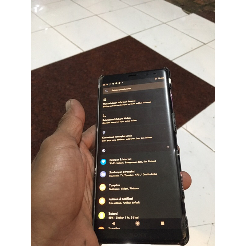 sony xperia xz3 docomo ram 4/64