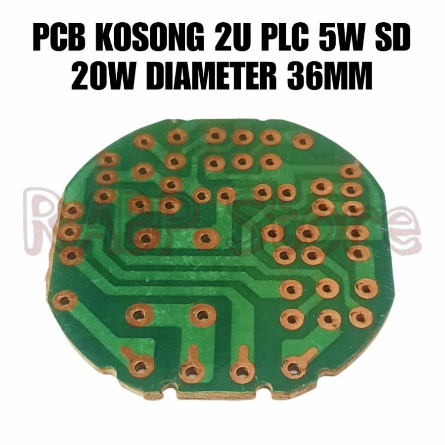 30X PCB MESIN LAMPU 2U 5W SD 20W DIAMETER 36MM - PCB MESIN 2U 14W
