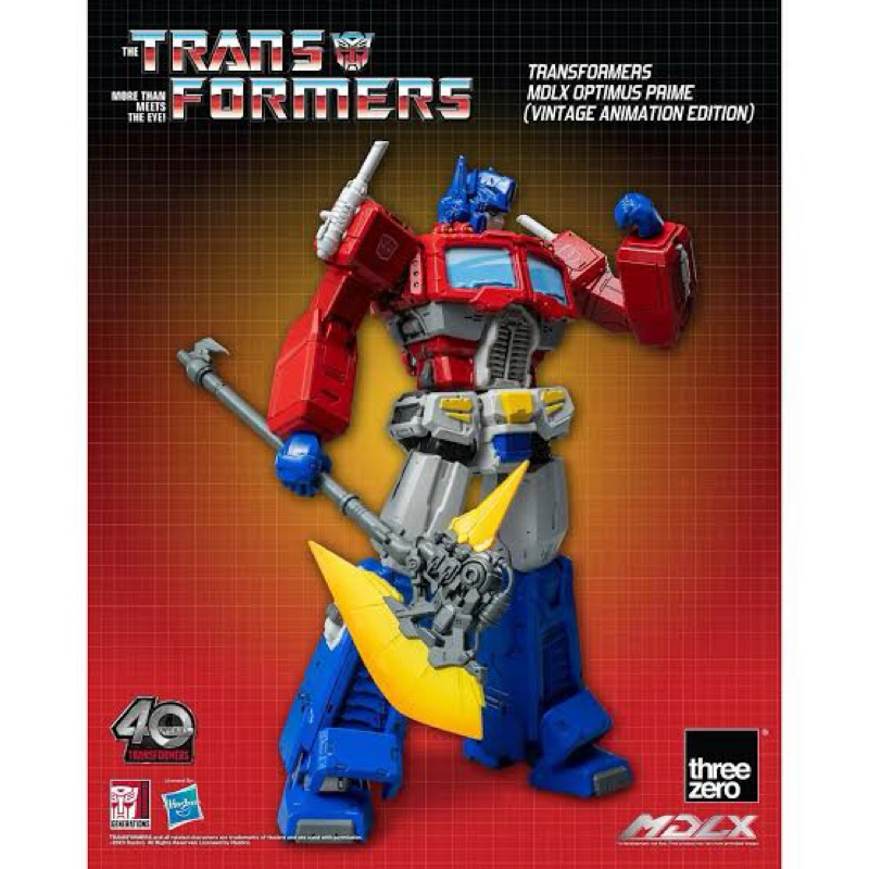 Threezero Transformers MDLX Optimus Prime Vintage Animation Edition
