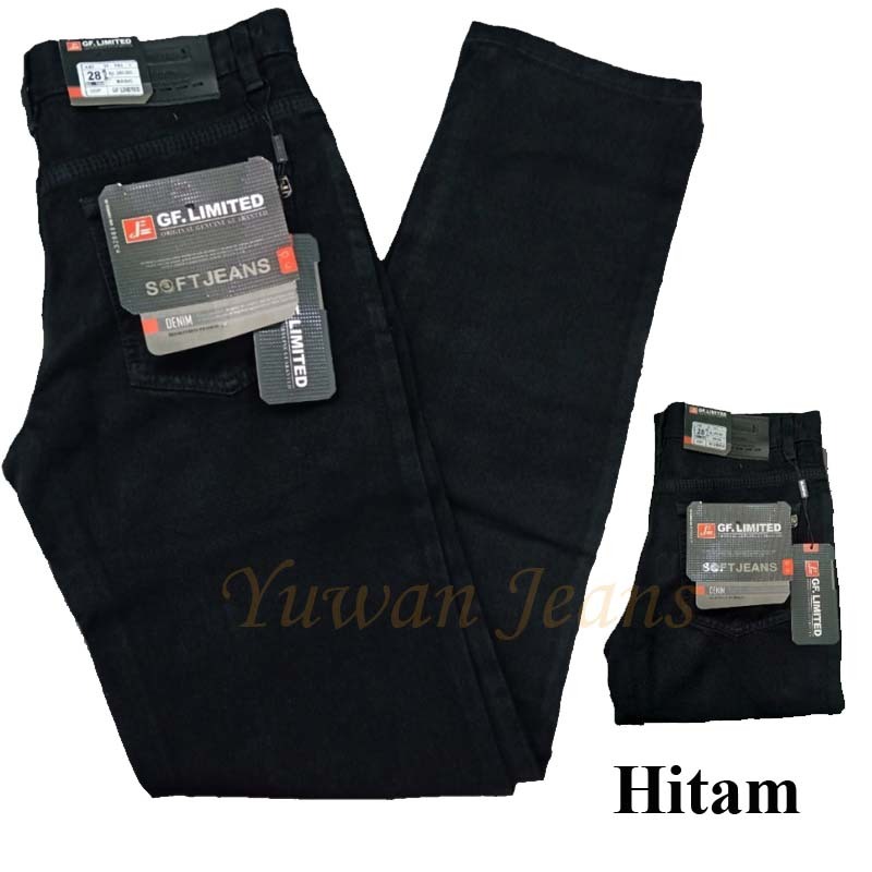 Celana GF LIMITED Original Softjeans Reguler - Jeans pria Standard