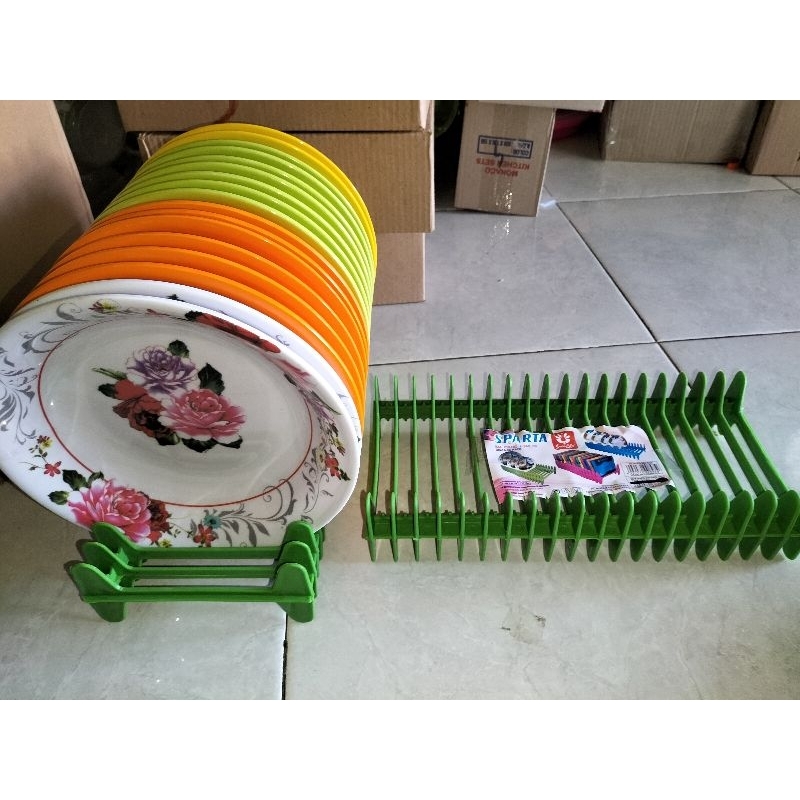 Rak piring Minimalis Sparta