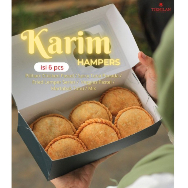 

KARIM Hampers Idul Fitri isi 6 PCS Tjemilan