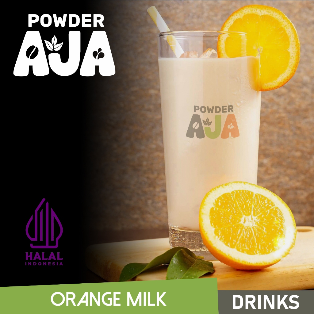 

POWDER AJA - 500GR POWDER DRINK RASA ORANGE MILK