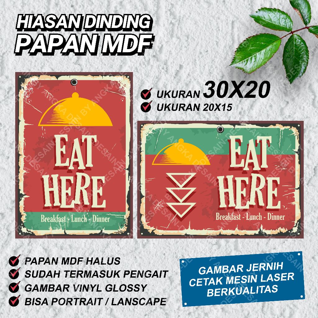 Poster Retro papan MDF- Dekorasi dinding MDF - Pajangan poster - Hiasan dinding - Poster Vintage