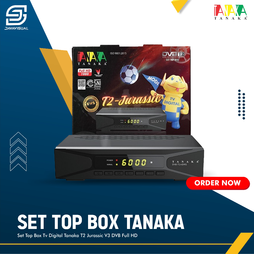 [JaVis] Set Top Box-STB Tanaka T2 Jurassic V3 DVB-T2 Full HD