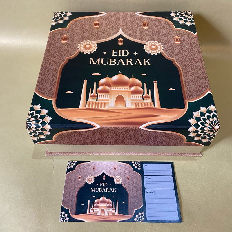 

Hampers IDUL FITRI/ kotak kue LEBARAN/ kotak kado EID MUBARAK
