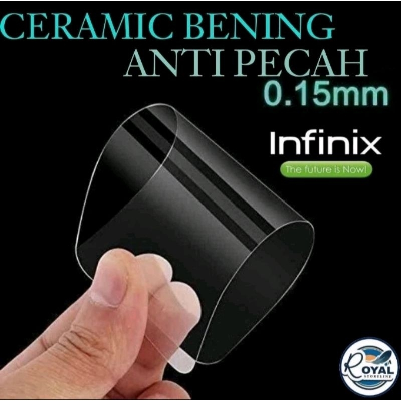 TG tempered glass bening caramic infinix Hot 8/hot 9/hot 9 play/hot 10 /TG tempered glass bening car