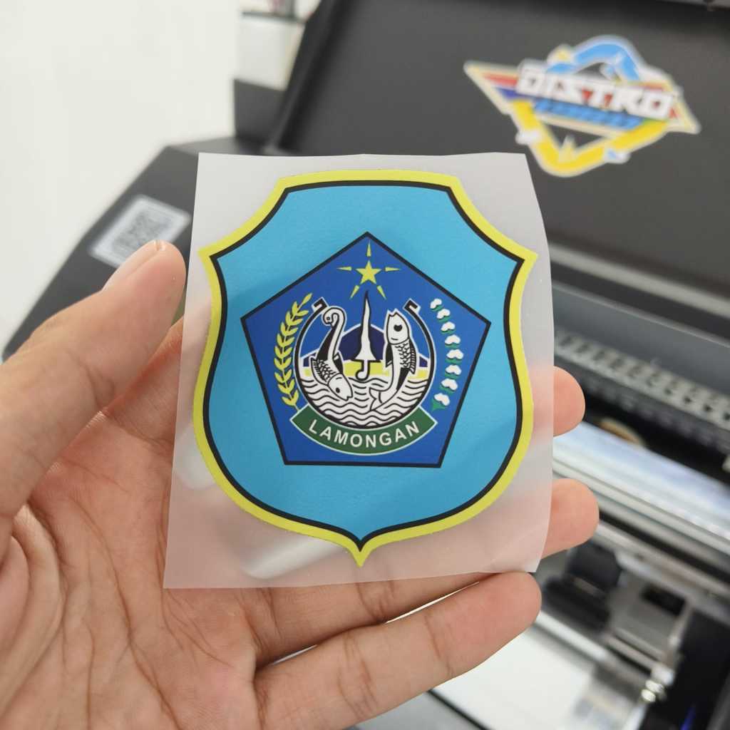 

sablon setrika DTF logo kabupaten lamongan