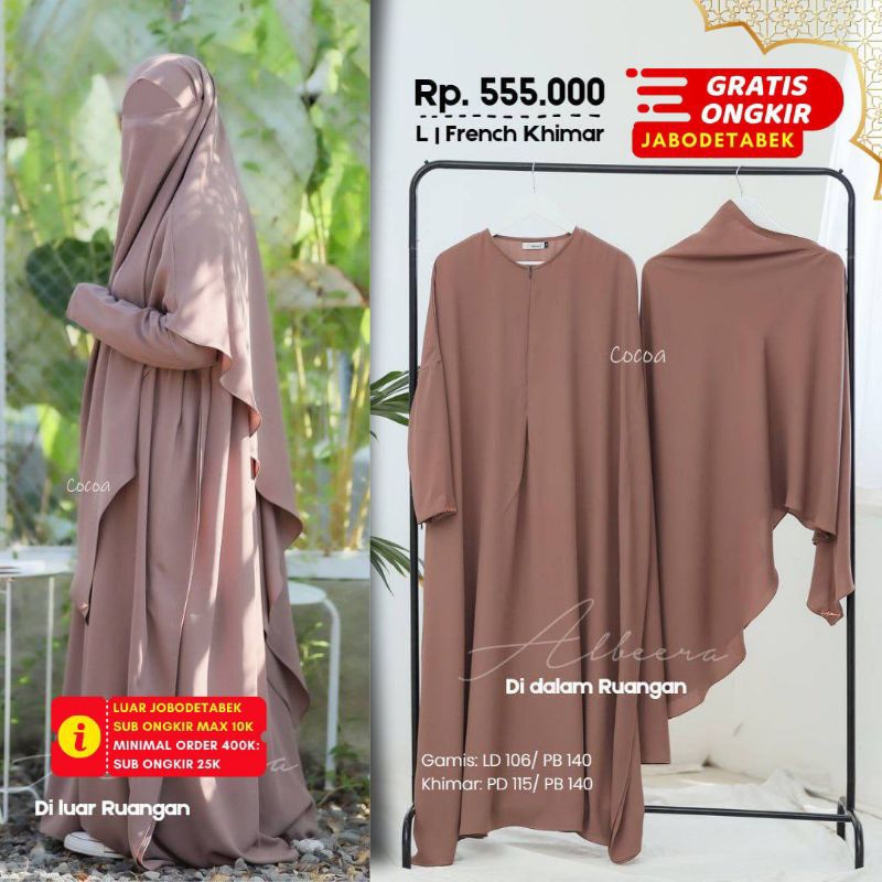 Set FK Abaya Betwing | Lunara by Albeera