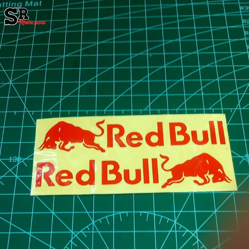 

STIKER CUTTING RED BULL