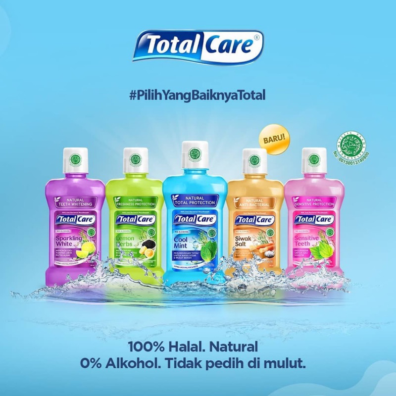 TOTAL CARE MOUTHWASH 250 ML