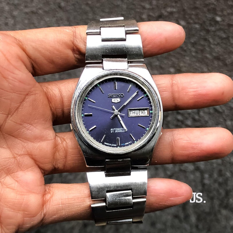 Jam tangan seiko 5 automatic second original