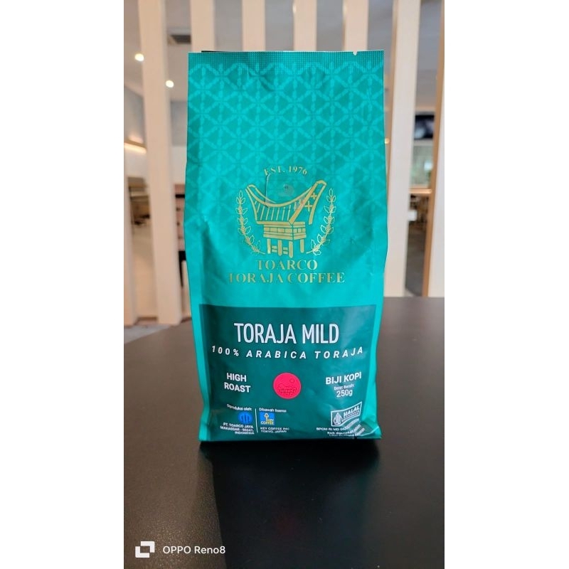 

Kopi Toarco Mild 250gr Khas Makassar