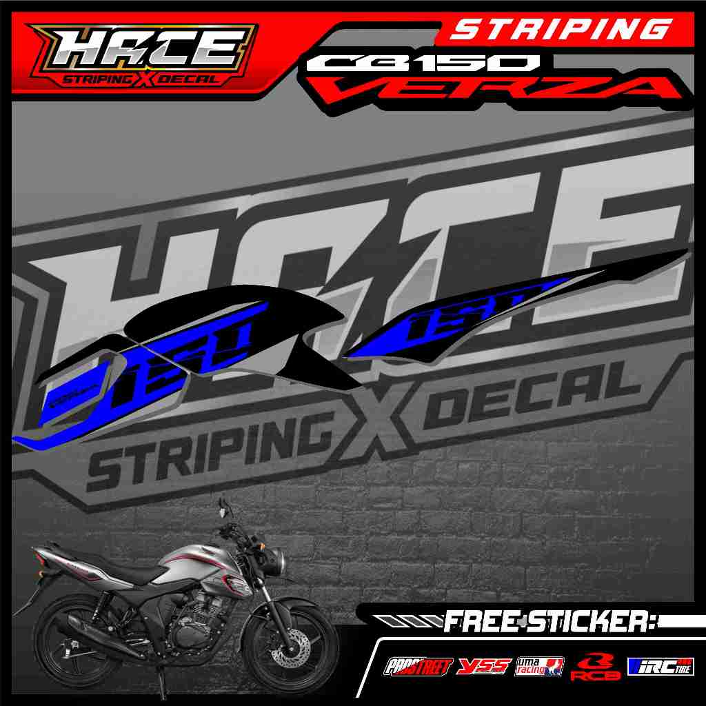 365 STRIPING STICKER CB150 VERZA - STRIPING CB 150 VERZA PREMIUM GRAFIK