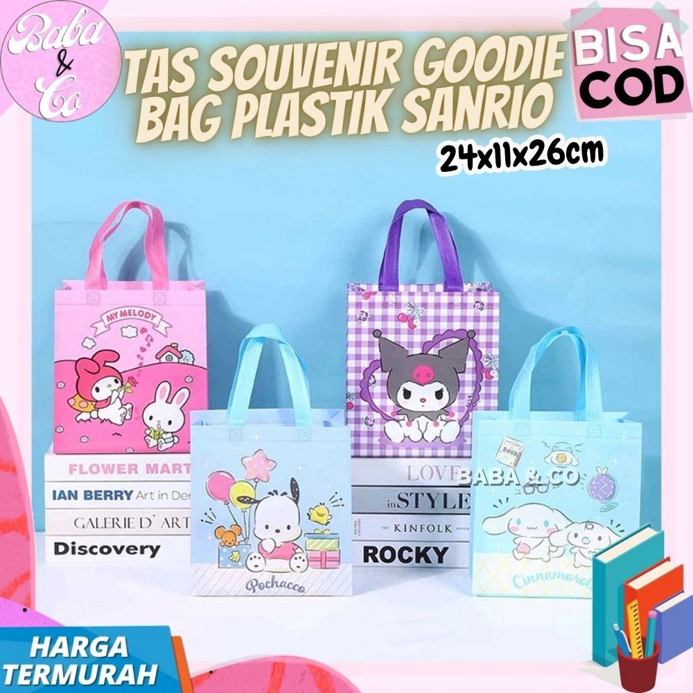 

TAS KANTONG SOUVENIR SANRIO GOODIE BAG PLASTIK SANRIO TAS SANRIO LUCU KANTONG HADIAH SANRIO PLASTIK GOODIE BAG TAS KADO SANRIO