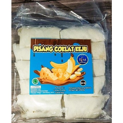 

Pisang Lumer Coklat Keju (isi 10 pcs)