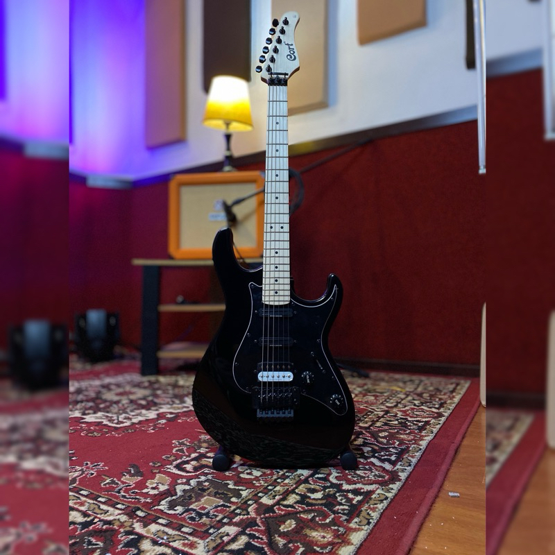 GITAR ELEKTRIK CORT G250FR II BLACK