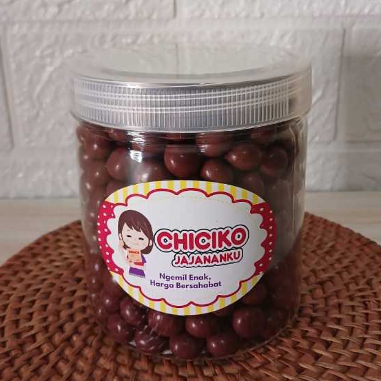 

Chocoball / Chocolate Ball ( Biskuit Lapis Coklat ) Jar 600ml Chiciko