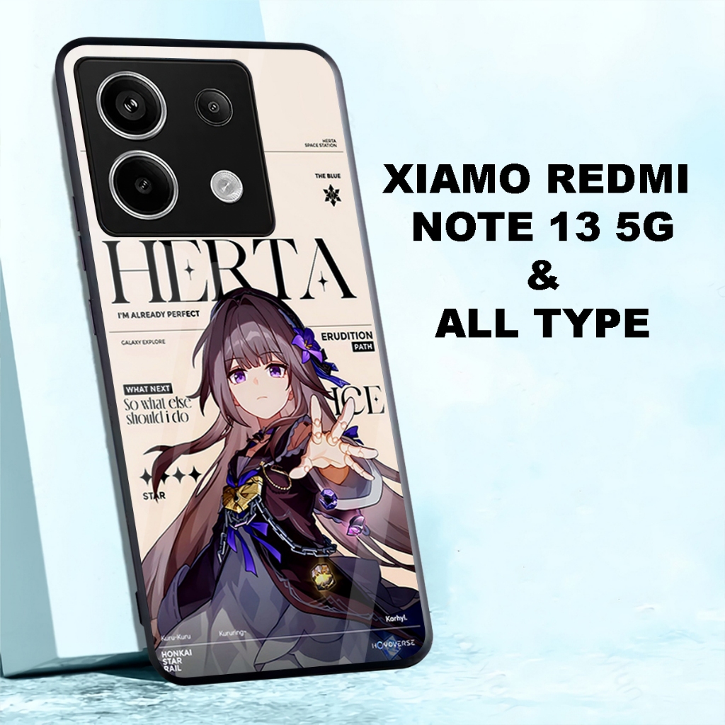 COD30/Softcase glossy kilau REDMI NOTE 13 5G dan ALL TYPE SMARTPHONE & ANDROID/MOTIF GENSHIN IMPACT/