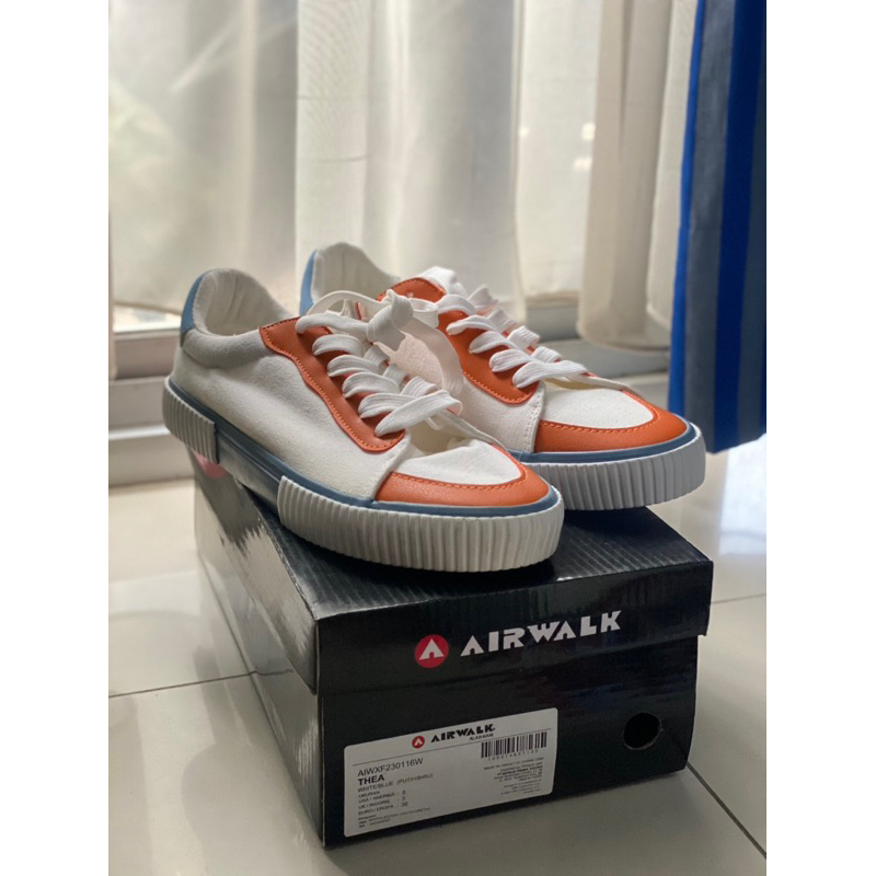 ORIGINAL SEPARU AIRWALK THEA WHITE BLUE WOMEN