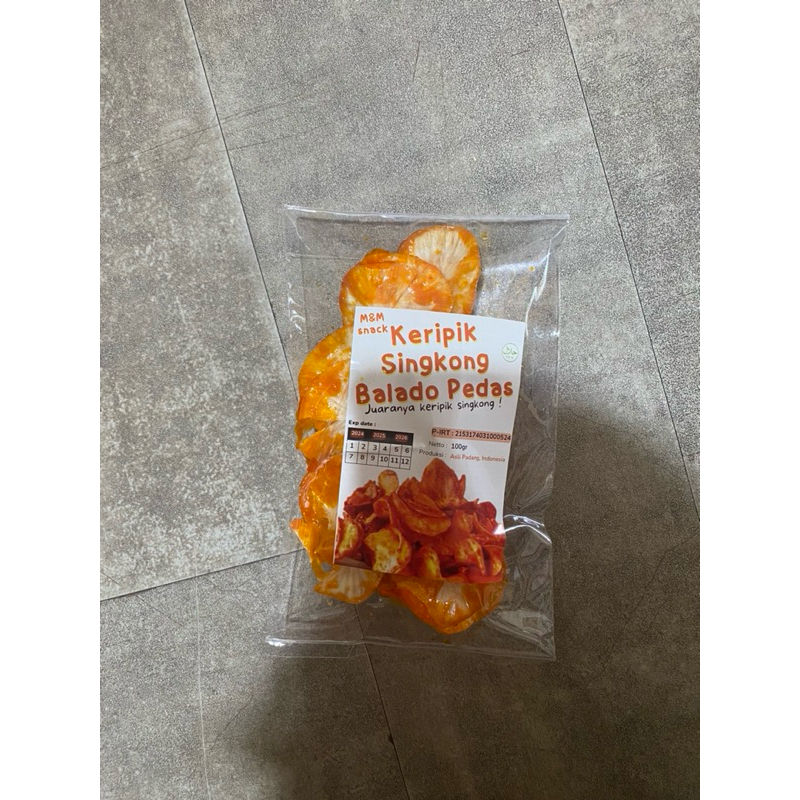 

Keripik Singkong Balado Asli Padang